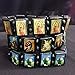 36 X Religious Bracelet with Mix Saints Saint St Jude & Guadalupe for Baptism/Religious Favor