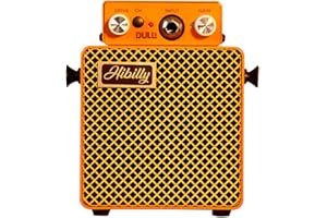 Hibilly Dull3 Mini Guitar Amplifier Rechargeable Guitar Compact and Pocket Amp for Professional Performances and Practice Ses