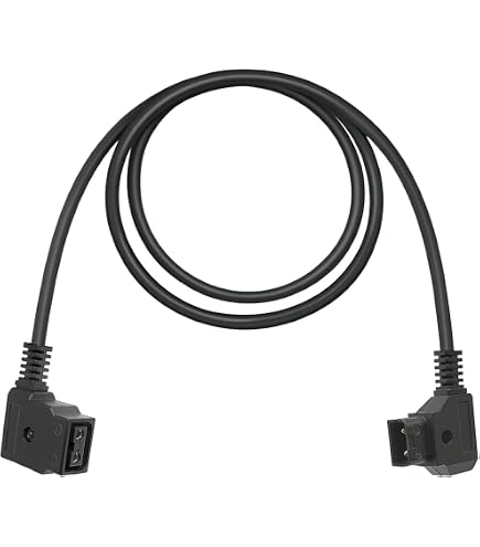 Câble Enroulé Extension D-Tap P-Tap Mâle à Mâle Pour Batterie V-Mount Anton Bauer