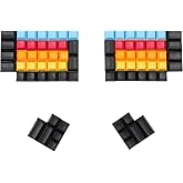 YMDK DSA Profile PBT Blank Keycap Set for Ergo Ergodox Planck Preonic Lily 58 Keyboard