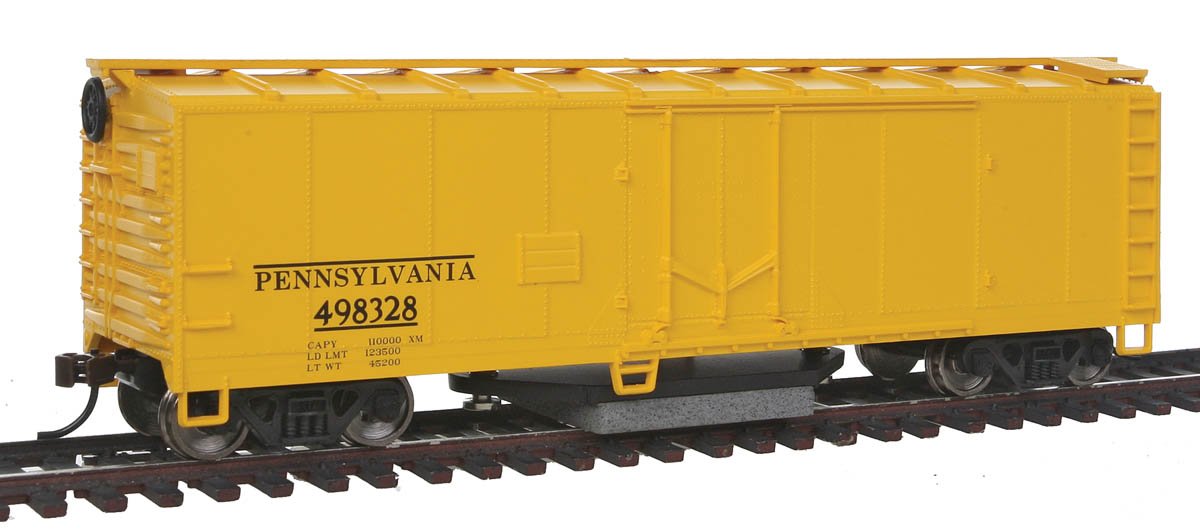 Walthers Trainline 931-1483 Track Cleaning Boxcar Pennsylvania Railroad HO