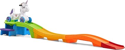 Amazon Com Step2 Unicorn Up Down Roller Coaster Toys Games