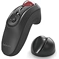 ELECOM Bluetooth Thumb Trackball Mouse for Left/Right Hand - 10 Buttons, Gaming Sensor, Smooth Ball, Windows/MacOS
