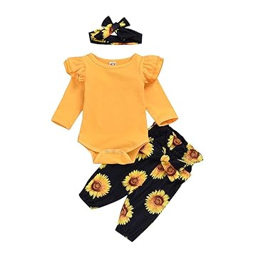 baby girl yellow jumpsuit