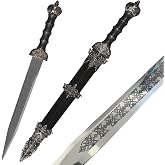 17" Short Roman Sword Gladius with Medieval Celtic Engraved | for Diaplay,Collection,Gift,Home Decor,Blunt Edge