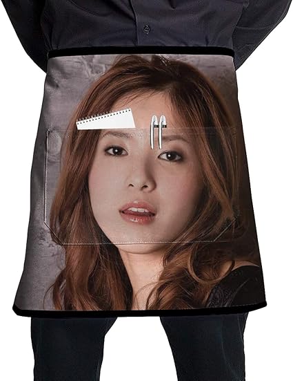 Amazon エプロン吉高由里子5 ポケット付 ショートエプロン 耐水性および耐油性 通気性 半身エプロン 丈短い 動きやすい 仕事用 家庭用 業務用 作業用 料理 男女兼用 Unbeanded エプロン