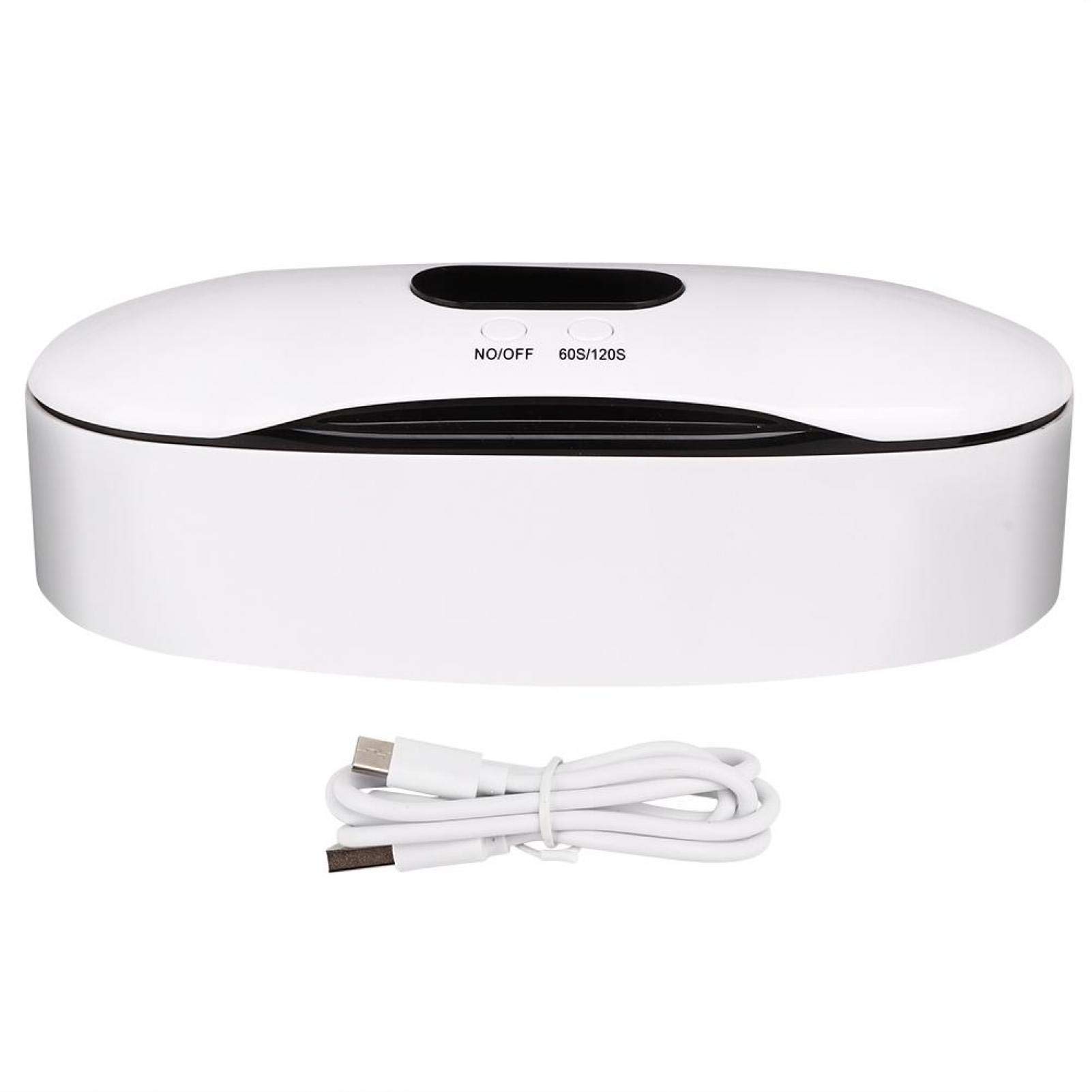 Ultraviolet Case, UV box, Portable UV Sterilizer Case USB UV Case Jewelry Cleaner Ultraviole Beauty Disinfector Box Ultraviolet LED Box for Nail Art Tool for Comestic Beauty Salon(USB)