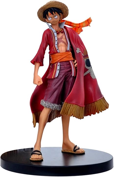 Amazon Co Jp Animeフィギュアおもちゃ ワンピースルフィ劇場版15周年記念アクションフィギュアジュギテスアニメの頂点モデル玩具17cm ホーム キッチン