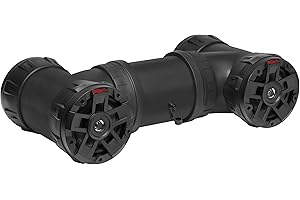 BOSS Audio Systems ATV654 ATV UTV Weatherproof Sound System - 6.5 Inch Speakers, 1 Inch Tweeters, Built-in Amplifier, Bluetooth