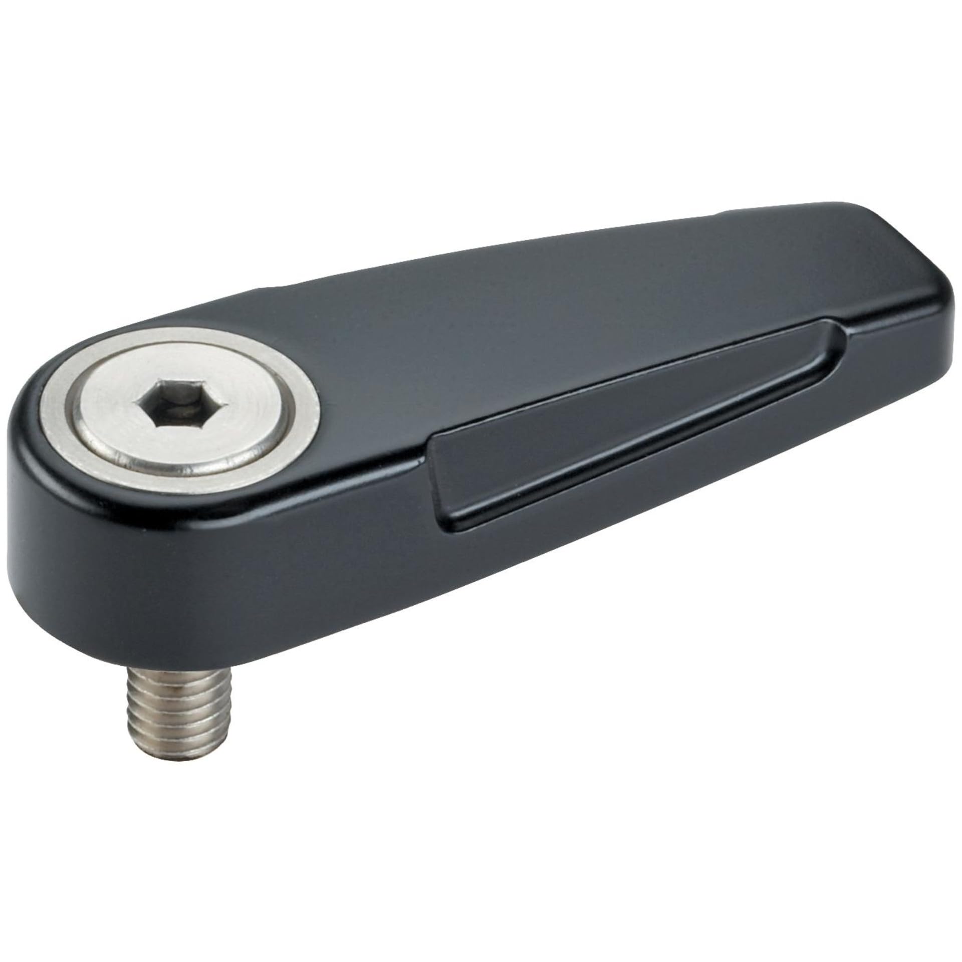 Halder 24100.0152 Black, D1 = Bolt M8