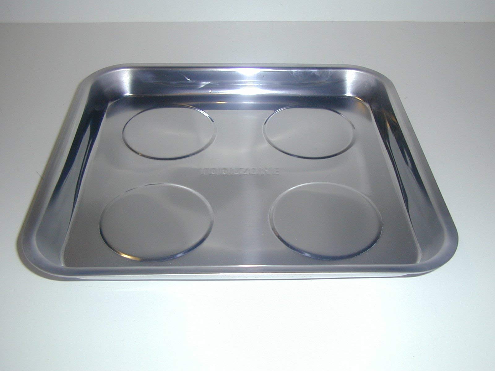10.5" X 11.5" Stainless Steel Magnetic Parts Tray