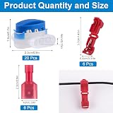 WINKIO 20 Pcs Waterproof Wire Connectors for Lawn Mowers & Robots view 2