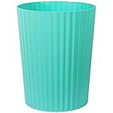 JiatuA Small Trash Can Plastic Wastebasket Round