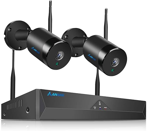 Amazon Co Jp 防犯カメラ 屋外 0万画素 1080p マイク付き 音声録画 ワイヤレスカメラ ２台セット ４台増設可能 無線 Wifi Hddレコーダー付き 1tｂハートディスク内蔵 ネットワークカメラ 配線不要 取り付け簡単 自動上書き機能 夜間撮影 防犯カメラシステム 動体検知