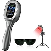 Cold Red Light Therapy Device – Dual Wavelength 808nm & 650nm Red Light Therapy Wand – Handheld Infrared Light Therapy for Body, Knee, Shoulder, Back, Muscles, Joints and Pets