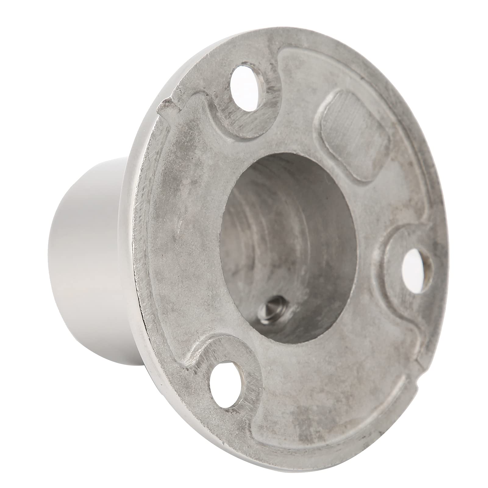 Alomejor 90 Degree Round Base 316 Stainless Steel Round Tube Stanchion Base Hand Rail Fitting Boat Handrail Fittings(30MM)