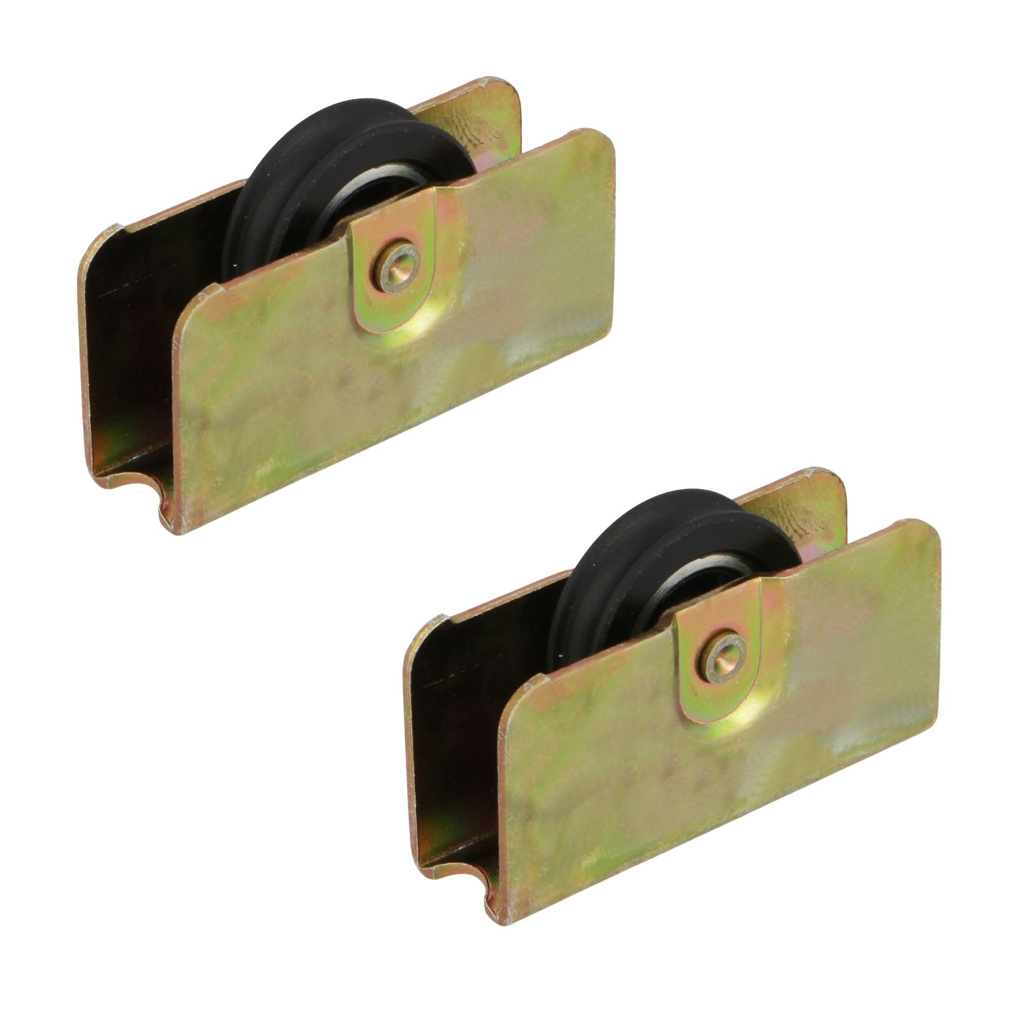 Amig - Sliding Window Roller - Set of 2 Units - Size 45 x 21 mm - Metal Housing and Ball Bearing - Designed for Sliding Windows - Bichromated Steel - Mod. COR15