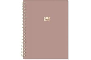 Sweetzer & Orange 2026 Planner – 6" x 8.25" Dated Daily, Weekly & Monthly Calendar Planner – January to December 2026 – Tiram