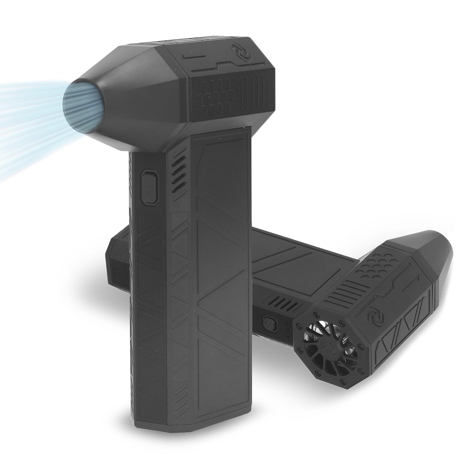 Compressed Air Duster, 130000RPM Electric Air Duster, Rechargeable Cordless Jet Dry Blower Air Blower, 3 Gear Adjustable, for Computer Keyboard Car Outdoors Home