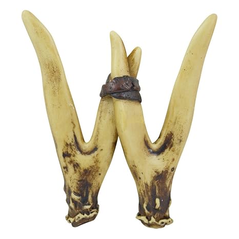Buy Pine Ridge Personalized Name Art 6 Antler Letter W Home Decor