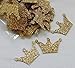 100 Gold Glitter Crown Confetti Table Decor, MANY COLORS AVAILABLE