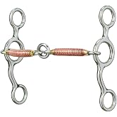 Weaver Leather All Purpose Bit with 5" Sweet Iron Copper Wire Mouth with Center Ring
