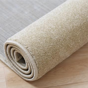 Amazon De Ranranhome Volltonfarbener Solider Shag Teppich