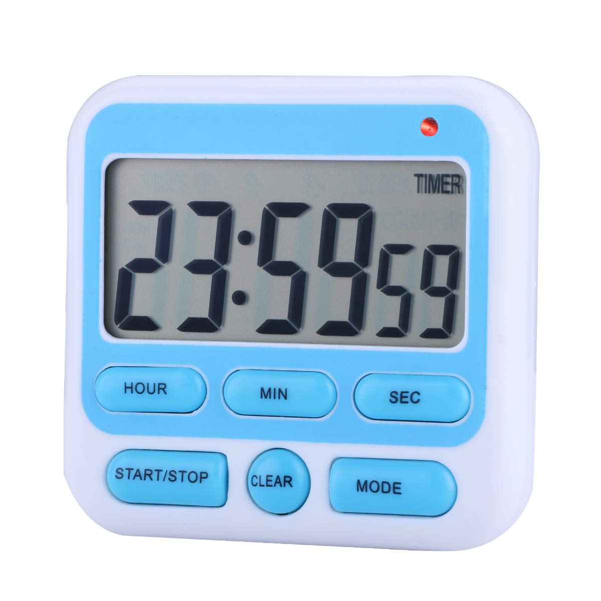 Best 1 Hour Minute Second Count Up Countdown Digital Kitchen Timer