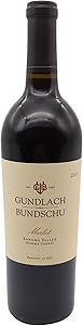 Gundlach Bundschu Merlot, 750 mL