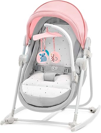 kinderkraft 5 in 1 cradle pink
