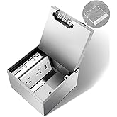 Vagueior Recessed Flat Hidden Floor Electrical Outlet Kit,Hidden Duplex 15A Tamper-Resistant Receptacle Outlet and 2.1A USB Port,Waterproof Electrical Outlet Covcer Box,Silver