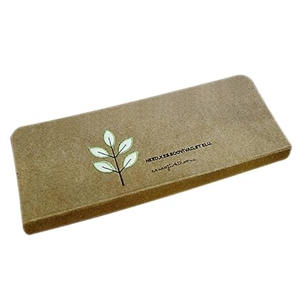 Brown: Toogoo Brown Durable Luminous Home Vision Stair Pad Non-Slip Step Mat Embroidery Stair Mats