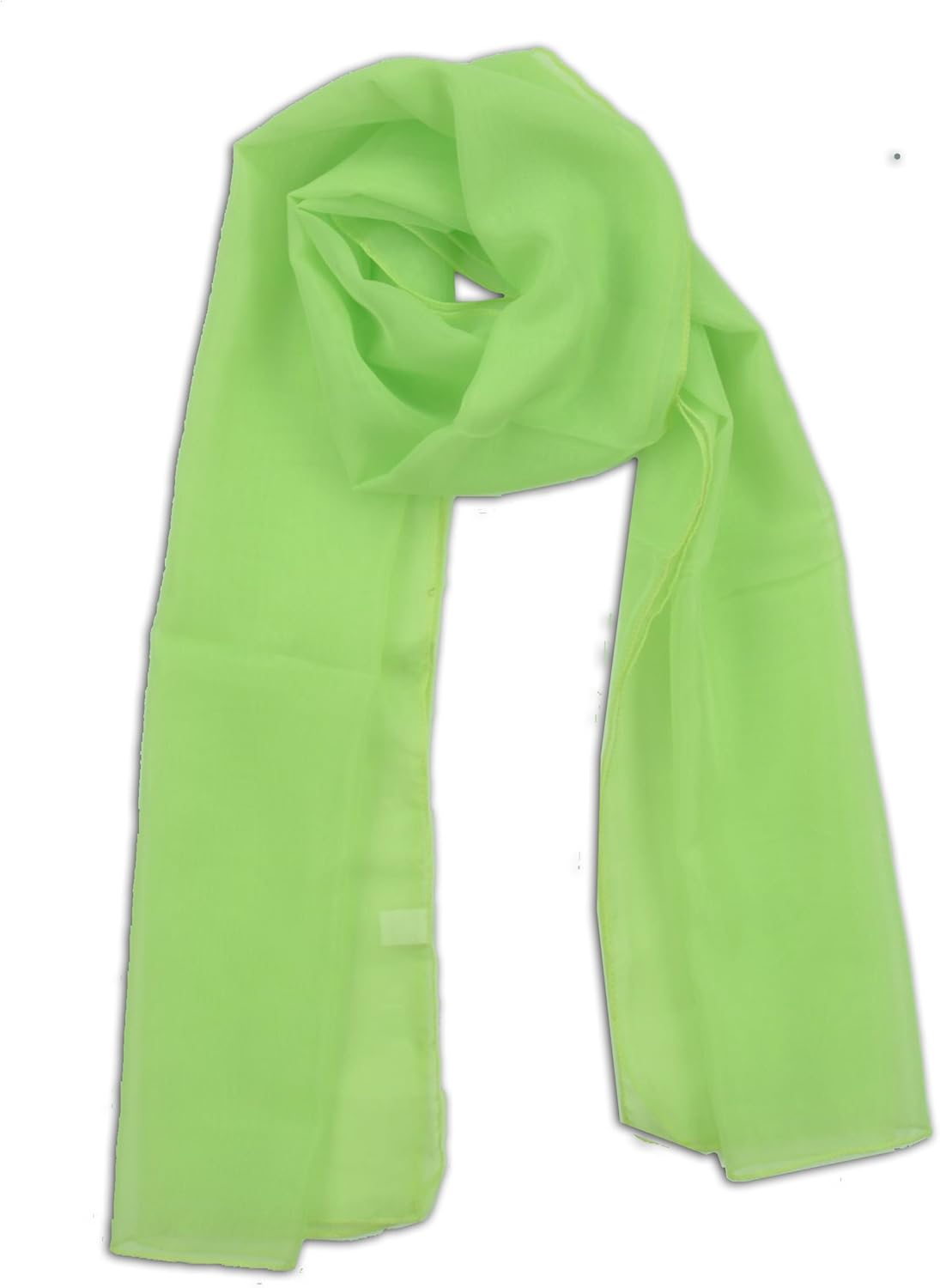 LJL Design Chiffon Scarf Oblong (Lime) at  Women’s Clothing store: Fashion Scarves