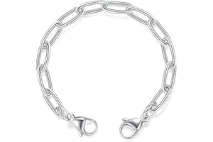 mnmoom lnterchangeable Medical Alert Bracelets-Stainless Steel Chain with lobster clasps-Just Chain