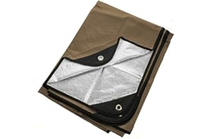 Arcturus Heavy Duty Survival Blanket – Insulated Thermal Reflective Tarp - 152 x 208cm. All-Weather, Reusable Emergency Blank