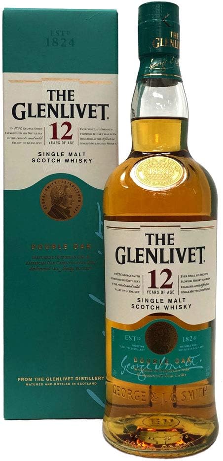 Amazon Co Jp グレンリベット12年 40度 700ml 正規品 食品 飲料 お酒