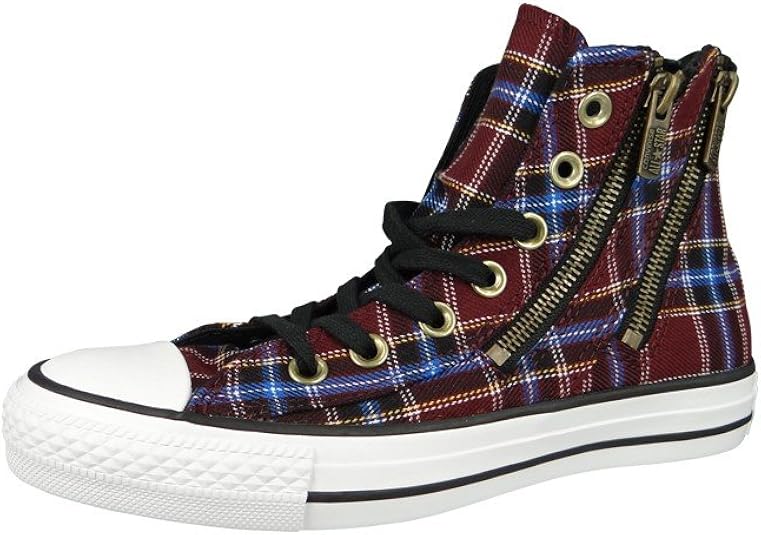 plaid converse womens