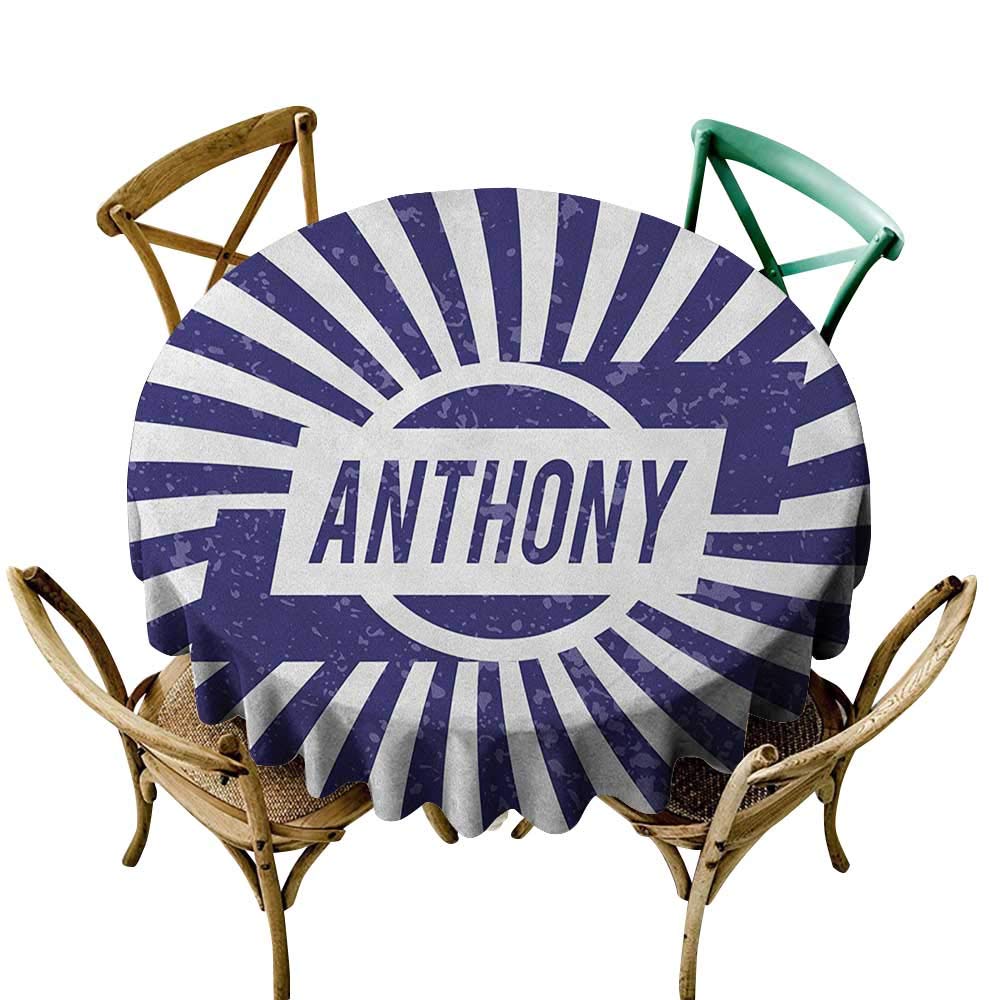 Best Weathered Navy Blue End Table