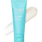 TULA Skin Care So Polished Exfoliating Sugar Scrub - Face Scrub, Gently Exfoliates with Sugar, Papaya, and Probiotic Extracts for a Softer and Radiant-Looking Complexion, 2.9 oz.