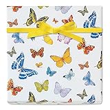 Butterfly Dreams Jumbo Rolled Gift Wrap - 72 square feet