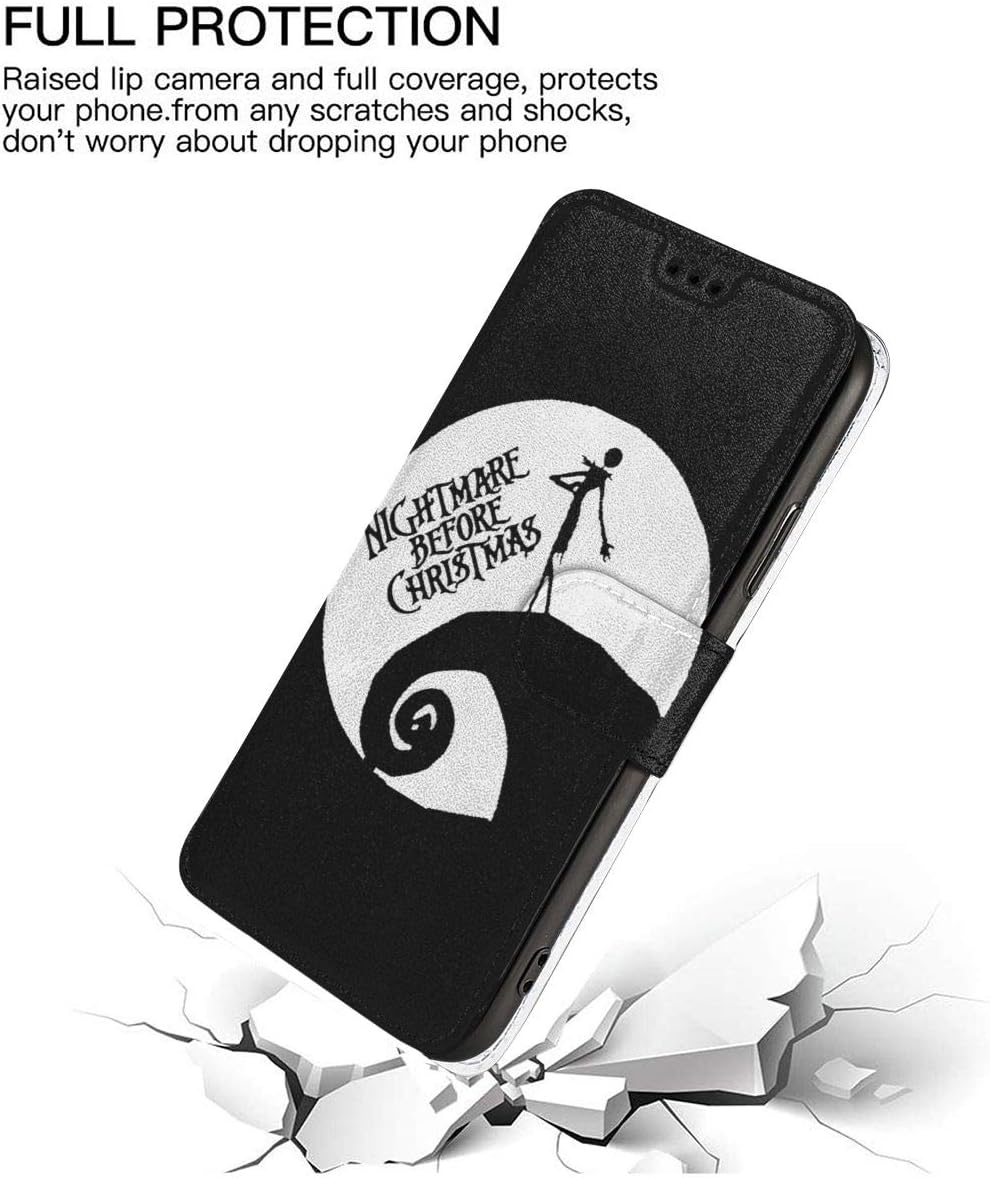 ナイトメアー ビフォア クリスマス ムービー 月 ロゴ Iphone8 ケース Iphone7 ケース 手帳型 お洒落 高級puレザー アイフォン 7 8 ケース スマホケース7 8 財布型カバー 軽量 薄型 落下防止 衝撃吸収 全面保護 マグネット式 カード収納 スタンド機能 Amazon