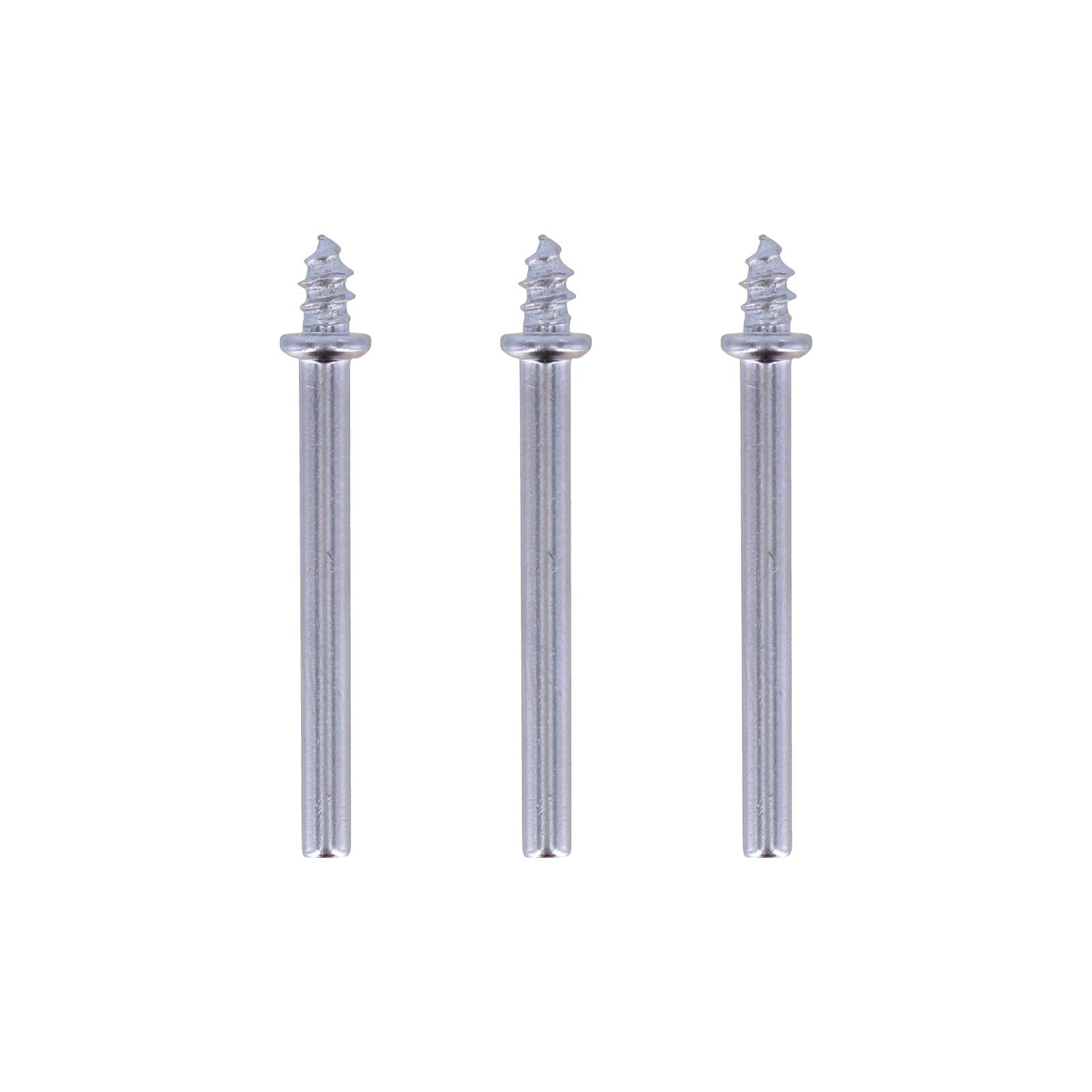 Dremel 401 Mandrel Multipack, 3 Mandrels with 3.2 mm Shank Diameter for Polishing Wheels