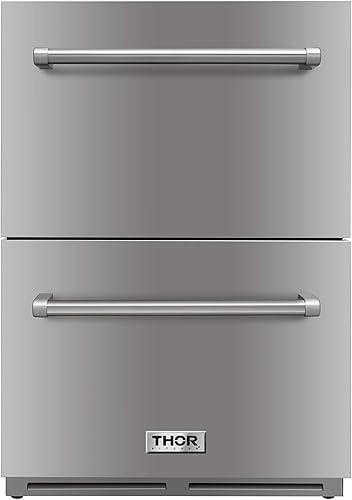 Amazon Com Thor Kitchen 24 Indoor And Outdoor Double Drawer