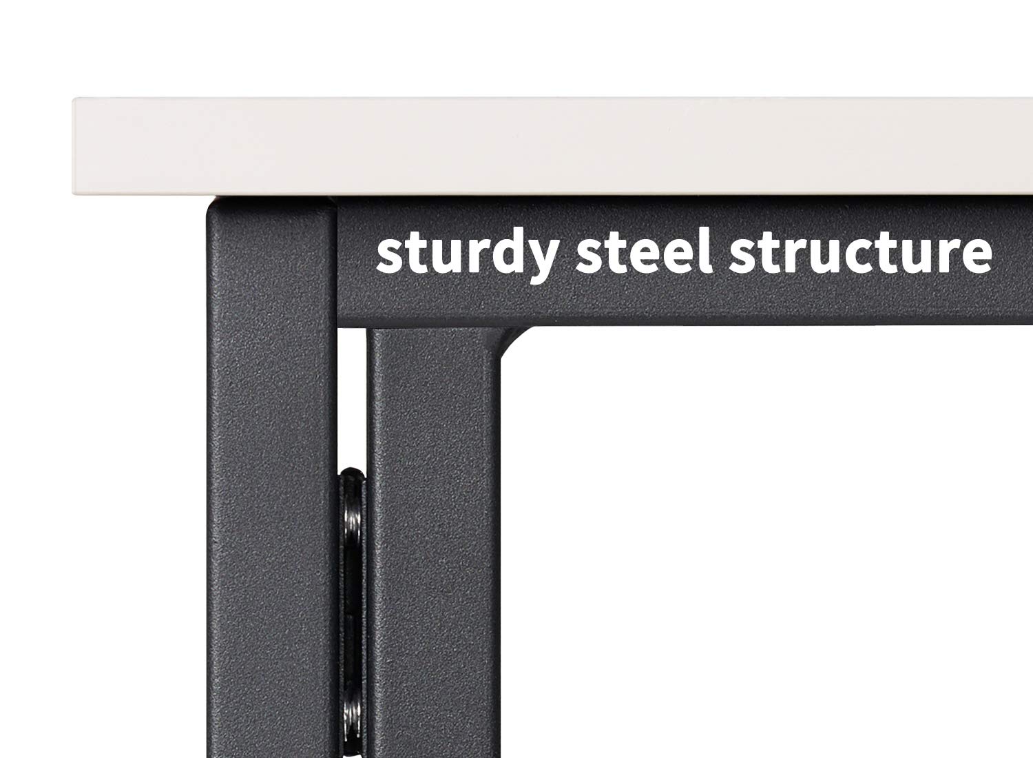 Cubiker Writing Computer Desk 39” Modern Simple Study Desk Laptop Table