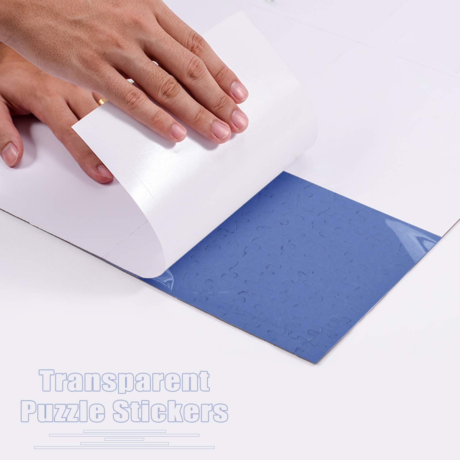 Preserve 3 X 1000 Puzzle Glue Sheets - 18 Peel and Stick Puzzle Saver Sheets, No Stress & No Mess