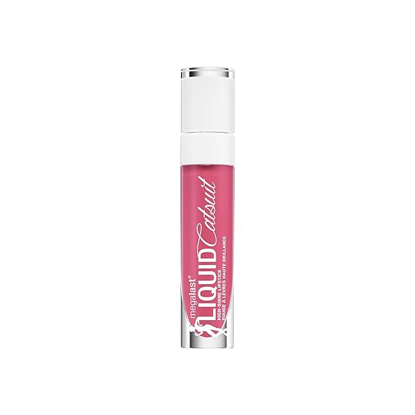 WET N WILD MEGA LAST CATSUIT HIGH-SHINE LIQUID LIPSTICK PINK TAFFY TANTRUM