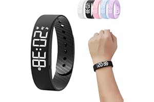 Alarm Clock Watch, Wake-Up Alarm - Pro Version, Alarms Bracelet, 2025 Silent Vibration Wake Up Wristband for Deep Sleepers, S