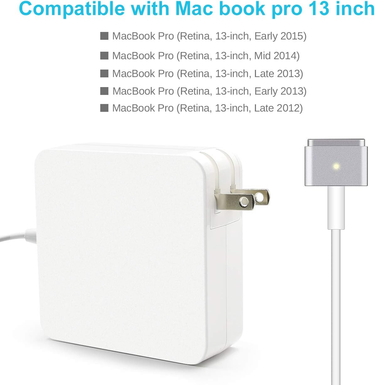 Amazon Com Mac Book Air Charger Replacement Macbook Pro 13 Inch