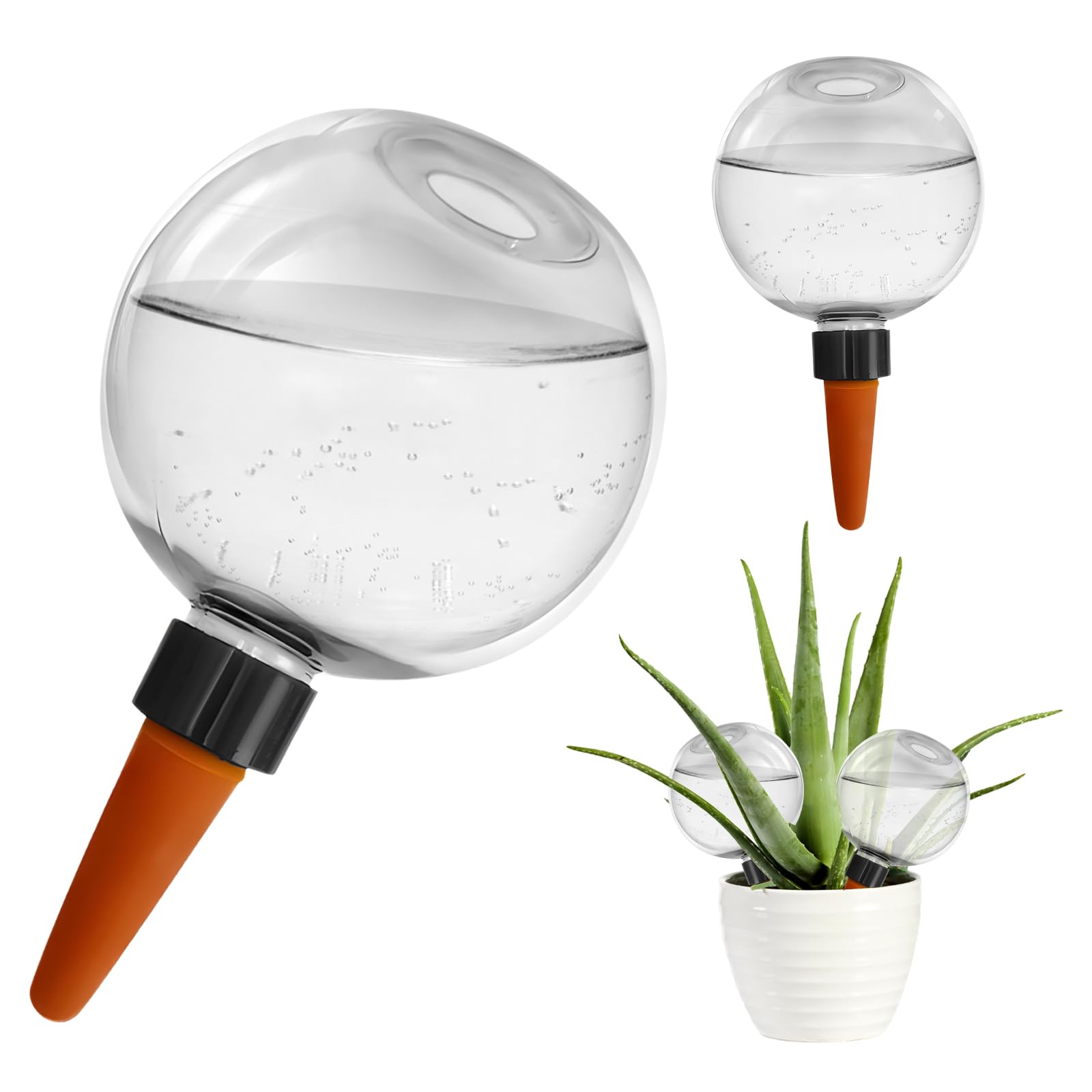 Photo 1 of SHENGYIWA 2 Pack 17oz?500ml? Self Watering Globes for Indoor & Outdoor Plants Self Watering Planter Insert