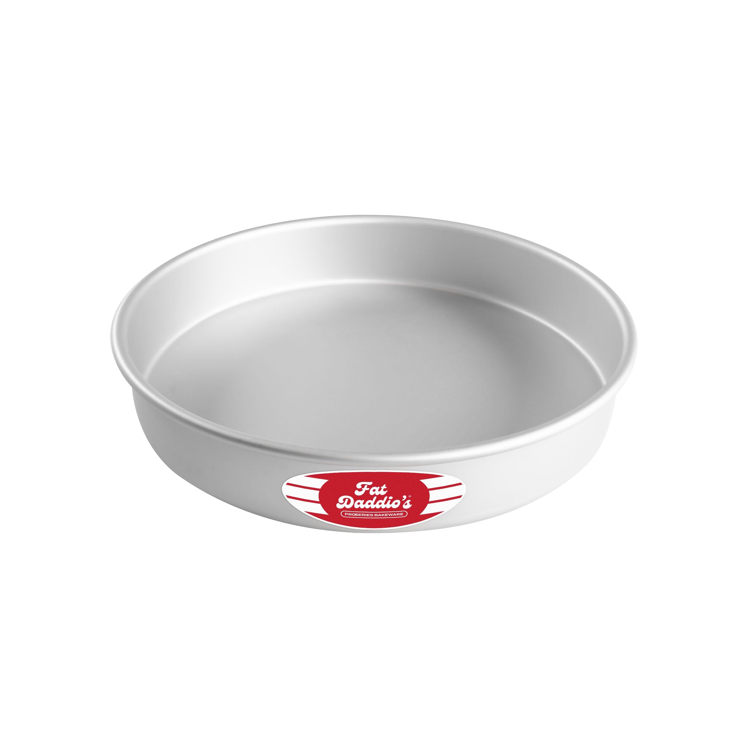 Fat Daddio's PRD-112 Round Cake Pan, 11 x 2 Inch, Silver